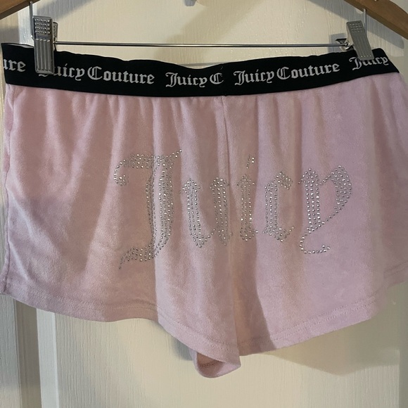 Juicy Couture Pink Pajama Shorts - Picture 2 of 3